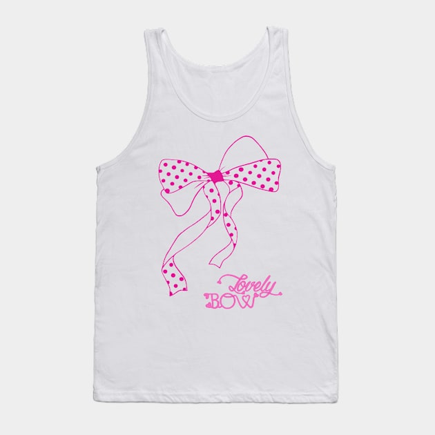 Lovely bow Tank Top by SaBa Store